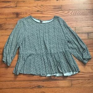 Urban Outfitters Peplum Top